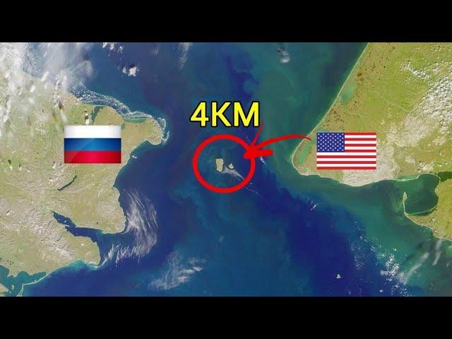 The USA And Russia Are Separated By 2.5 Miles, So Why Are They 21 Hours Apart?