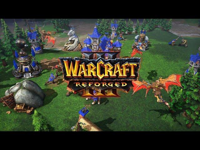 Warcraft 3 Reforge - practicing for a noob WC3 Tournament day 2