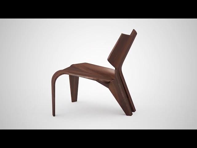 3D Animation for a wooden chair using 3Ds max and Vray