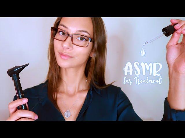 ASMR  EAR MASSAGE and Checkup Exam  3DiO tingles