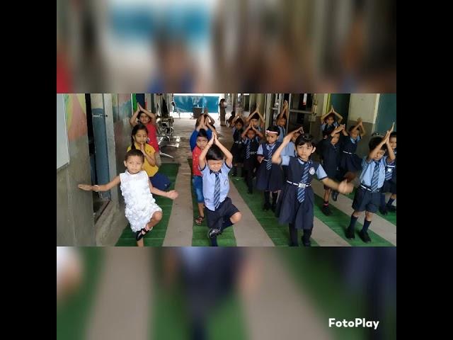 Dream India school kanker International yoga day celebration