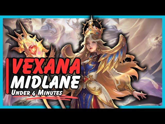 Vexana Mid Lane Guide in 4 Minutes! | MLBB S33