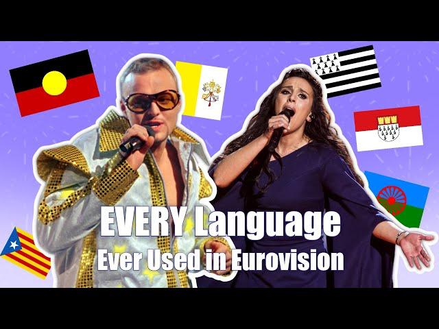 All Languages Ever Used in Eurovision