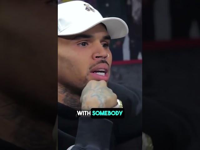 #ChrisBrown explains what he looks for in a girl.