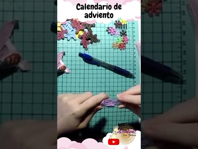 Abriendo el calendario de adviento del día 22 #artualizate #manualidades #navidad #action #diy