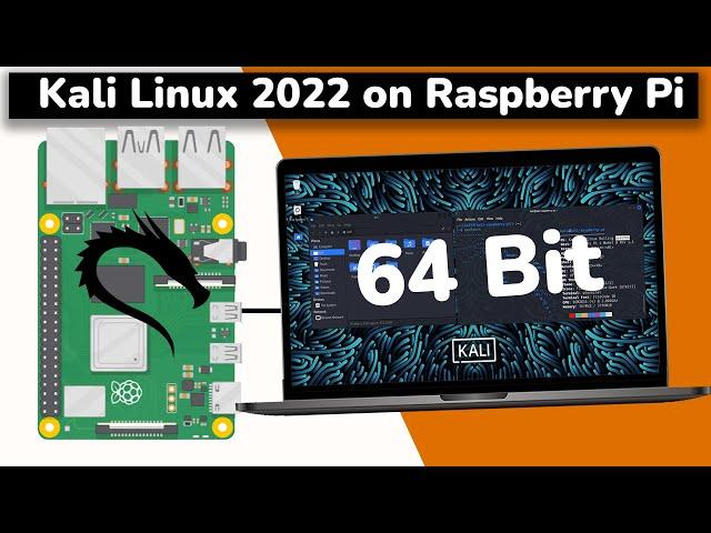 Kali Linux 2022 (64Bit) On Raspberry Pi 4 | Best Desktop Experience