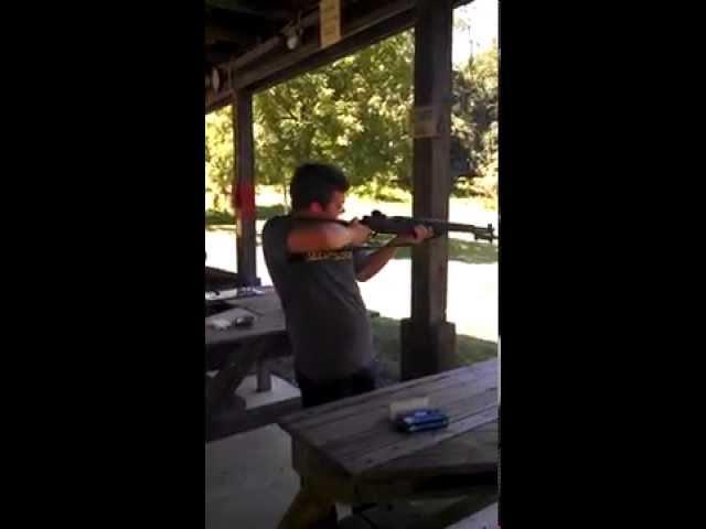 First Time Firing M1 Garand Springfield