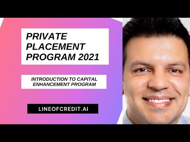 #ppp Private Placement Program 2021 and customer walkthrough the program