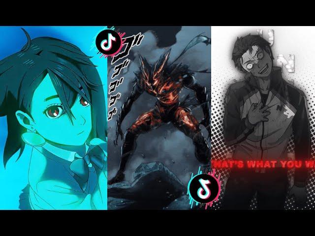 Amazing Anime/Manga Edits TikTok Compilation #43 4K