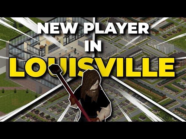 Can A NEW PLAYER Survive Louisville In Project Zomboid?