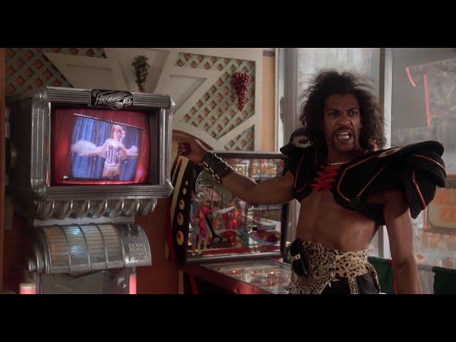 The Last Dragon (1985) Sho Nuff and Gang Trash Pizza Place