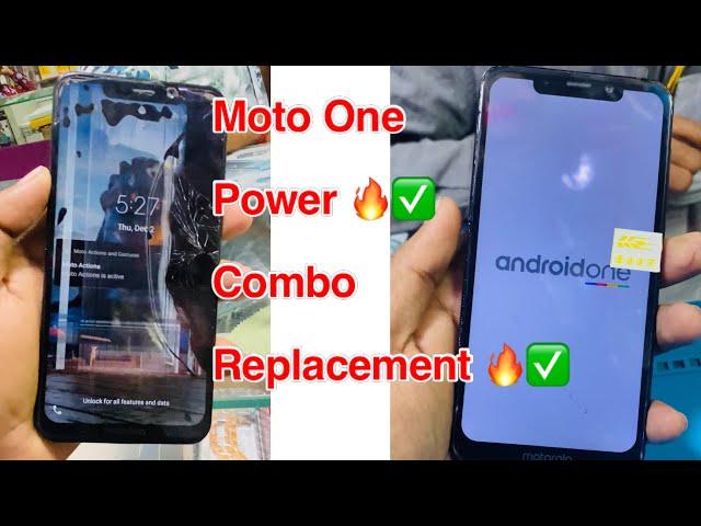 Moto One Power  Combo Replacement | Charminar Mobile Market | Jagdish Market | Second hand Phones