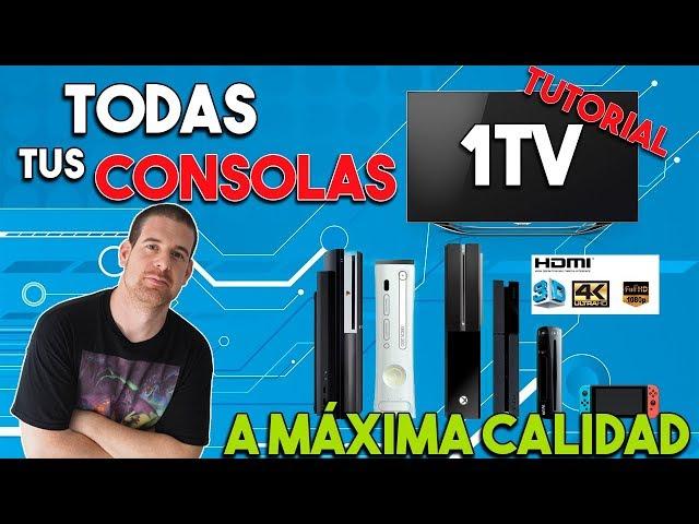 CÓMO CONECTAR TODAS TUS CONSOLAS A UNA ÚNICA TV/MONITOR HDMI | TUTORIAL | Switch HDMI