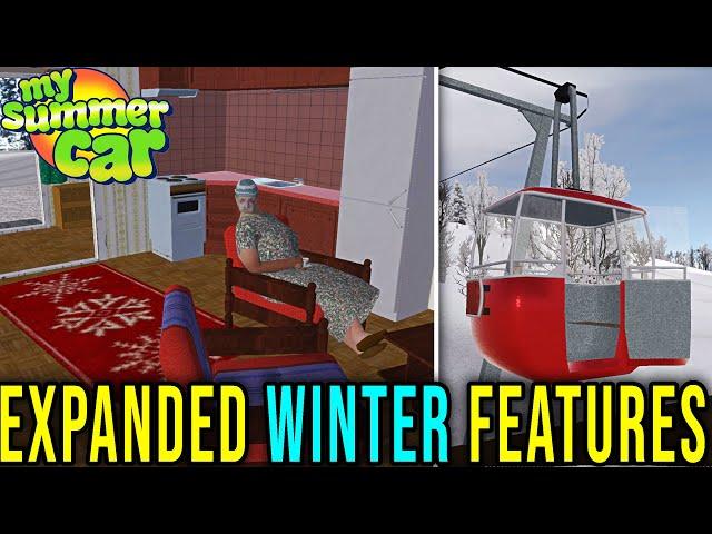 WINTER IS HERE! (EXPANDED WINTER FEATURES) - My Summer Car