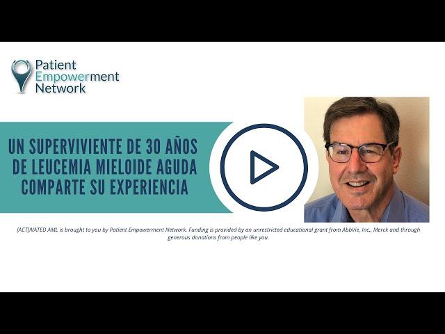 Un superviviente de 30 años de leucemia mieloide aguda comparte su experiencia