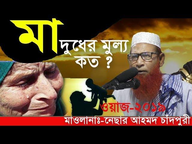 মায়ের দুধের মূল্য কত | Bangla New Waz 2019 | Maulana Nesar Ahmed Chadpuri