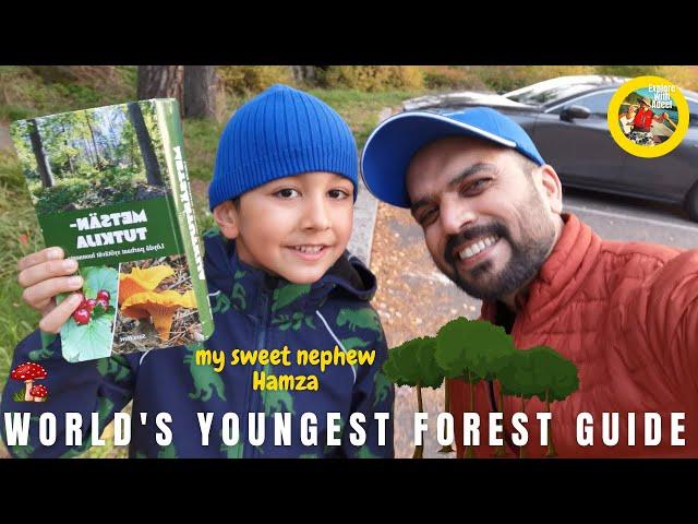 The Best Forest Guide || in Finland Worlds Youngest || Explore with Adeel Khan