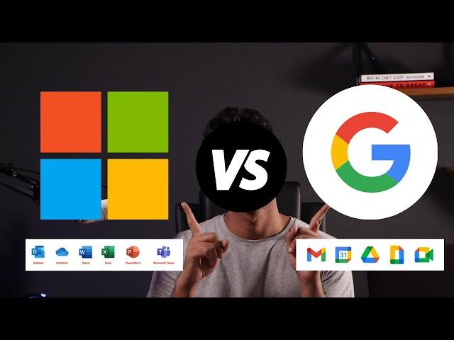 Microsoft 365 vs Google Workspace (G-Suite)  - A Comprehensive Comparison (2021)