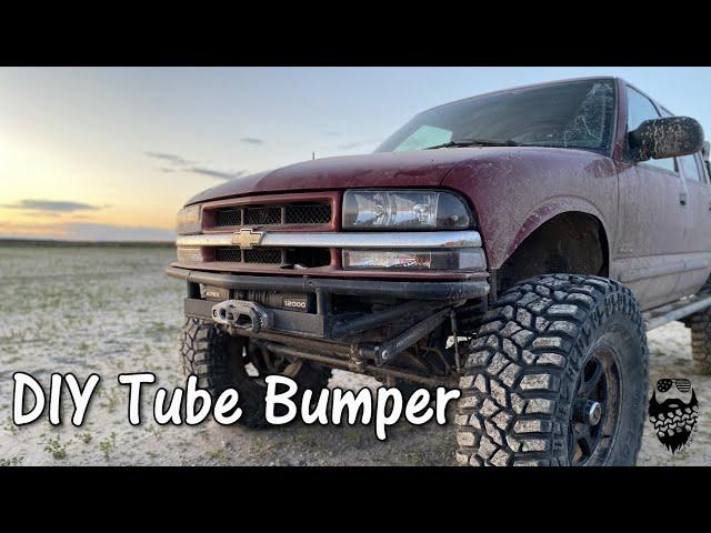 Simple Winch Bumper, Ultimate chevy S10 Rock Lander DIY tube bumper