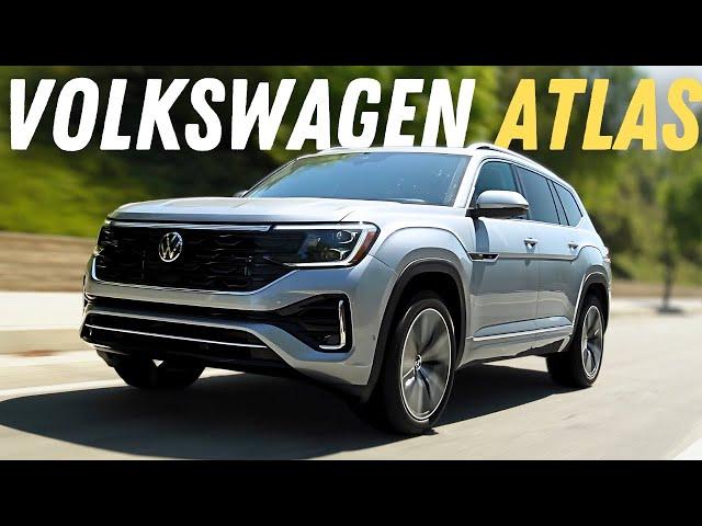 2024 VOLKSWAGEN ATLAS SEL PREMIUM R-LINE REVIEW IN 5 MINUTES