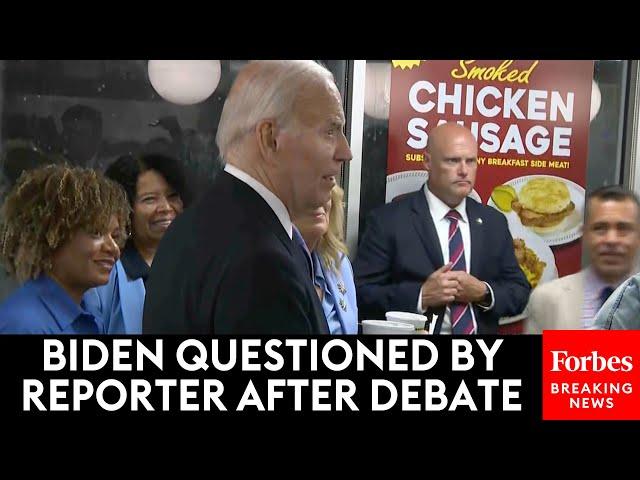 BREAKING: Post-Debate Biden Asked Point Blank, 'Do You Have Any Concerns About Your Performance?'