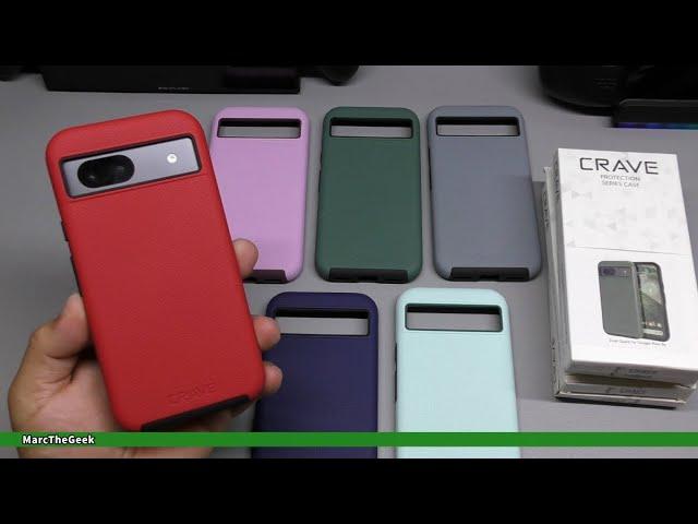 Google Pixel 8a Cases from CRAVE