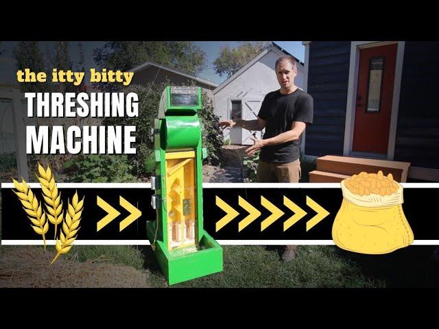 Small Scale Grain Threshing Machine