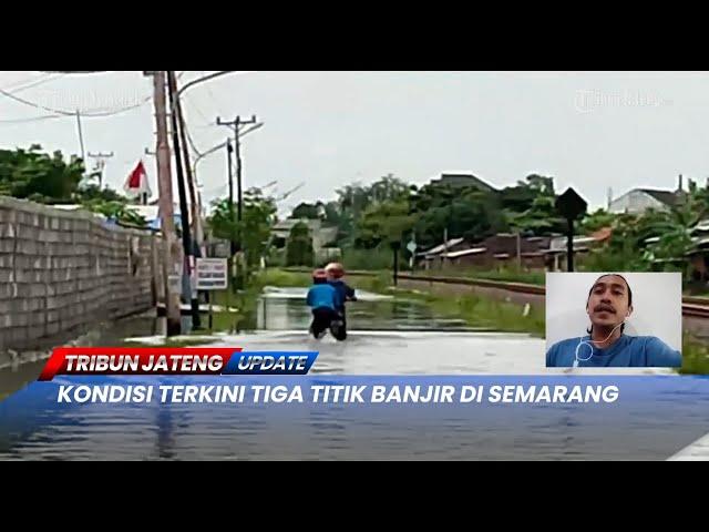  Kondisi Terkini Tiga Titik Banjir di Semarang | LIVE TRIBUN JATENG UPDATE