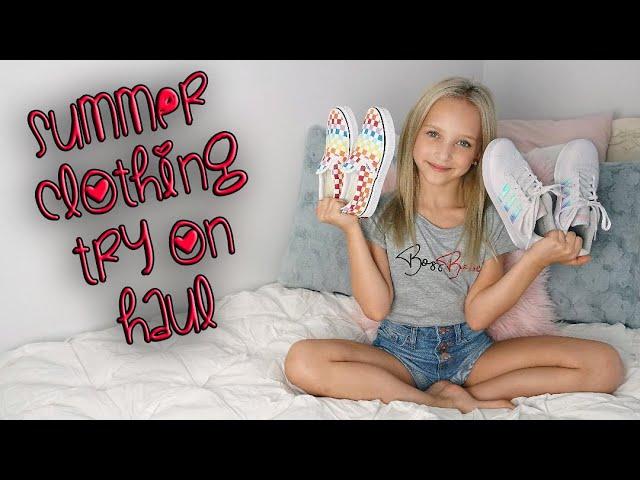 Summer Clothing Try-On Haul with Lilly K