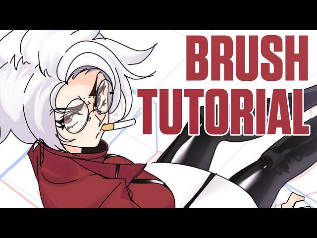 [TUTORIAL] What BRUSHES Do I Use for Clip Studio Paint? - Brush Tutorial