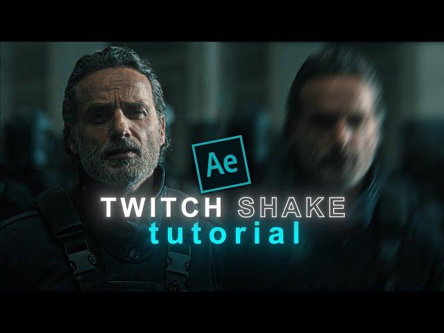 twitch shake tutorial on after effects