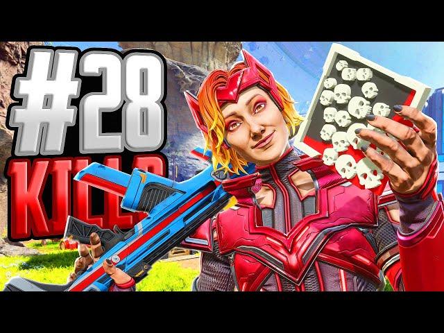 INSANE Horizon 28 KILLS and 5,879 Damage Apex Legends Gameplay Season 21