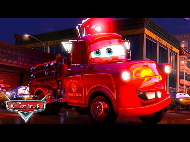 Mater Rescues Lightning McQueen | Pixar's Cars Toon - Mater’s Tall Tales