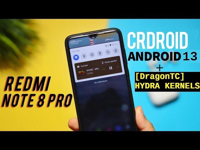 How to flash Crdroid 9.0 + DragonTC HYDRA Kernel for Redmi Note 8 pro(Begonia) #redminote8pro 