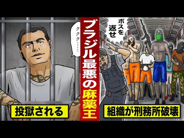 【実話】ブラジル麻薬王を捕まえたら...仲間が刑務所を破壊！警察をハチの巣にした。