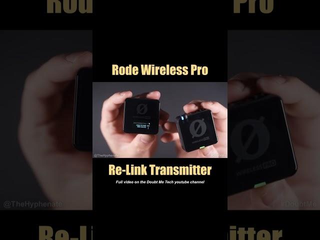 Rode Wireless Pro Re-Link Transmitter & Receiver [ Pair Unlinked TX to RX ] Tutorial