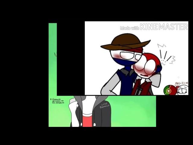 Countryhumans Indonesia x Netherland