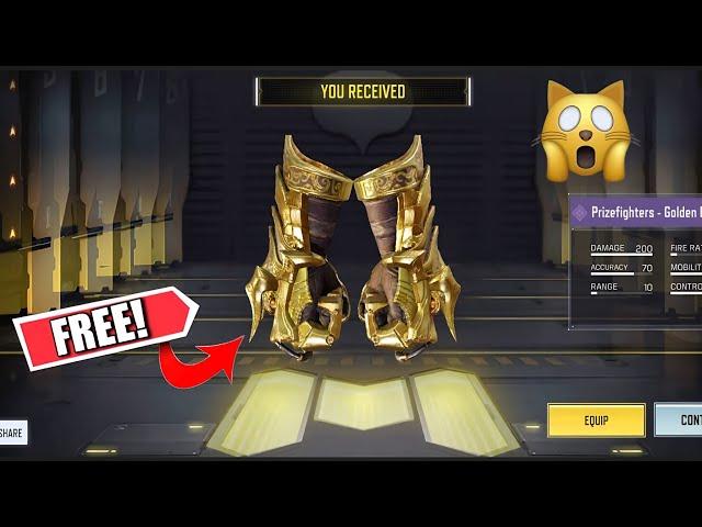 How to get FREE Prizefighters in CODM S3 | Free Prizefighters Golden Bull in COD Mobile!(2024)