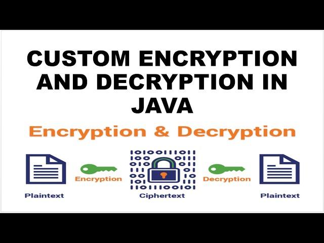 Encryption And Decryption In Java