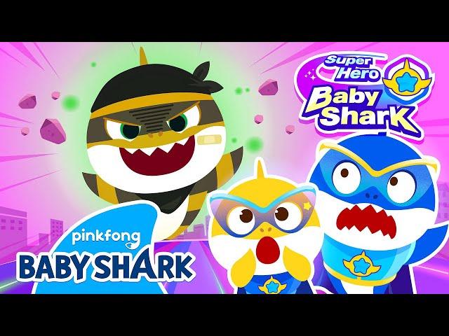 [‍️NEW] BOO! It's a Giant Monster Shark! | Baby Shark Superhero Episode | Baby Shark Official