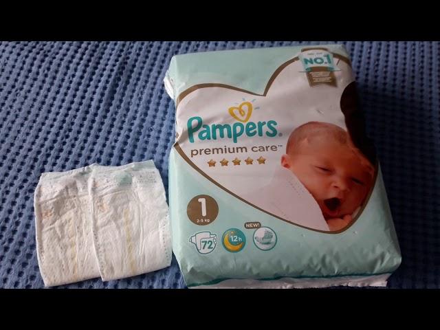 Подгузники для новорожденных Pampers premium care 1