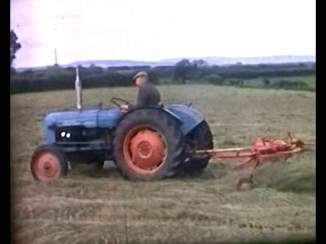 Old Video of Haymaking  - Vinatge Farming in Ireland