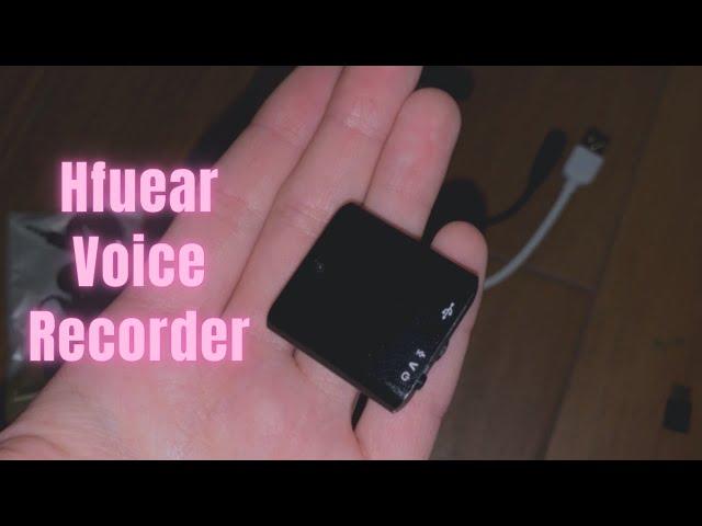 Hfuear Voice Recorder Review | Portable Digital Voice Recorder MP3 Recorder