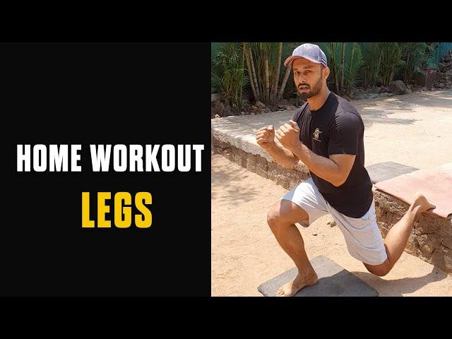 Home Workout - Legs | No Equipment | MuscleBlaze | Rajan Sharma | Best Tips