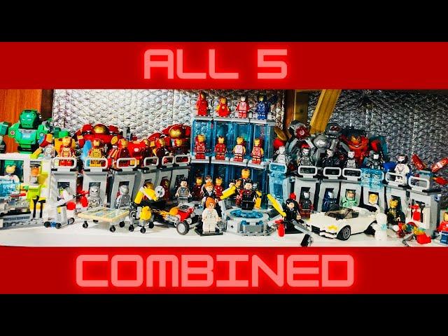 Lego Marvel Iron Man Hall of Armours INCLUDING NEW 2022 System