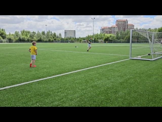 Ryan voetbaltraining voorbereiding op het nieuwe seizoen