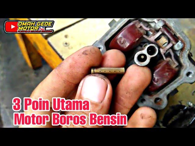 Tiga Sebab Utama Motor Boros BBM