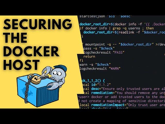 Securing The Docker Host