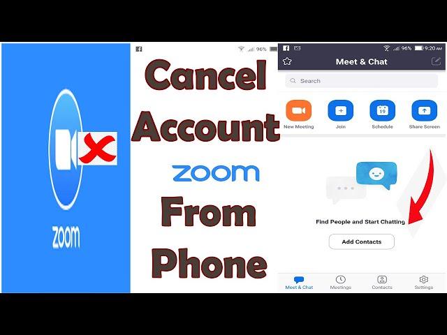 How to Cancel Zoom Meeting Account Subscription