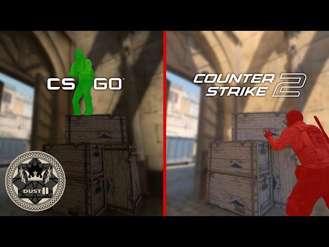 What CS:GO tricks work in CS2? (Dust 2)